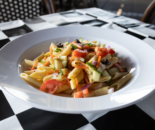 Tony’s Zesty Veggie Penne Salad